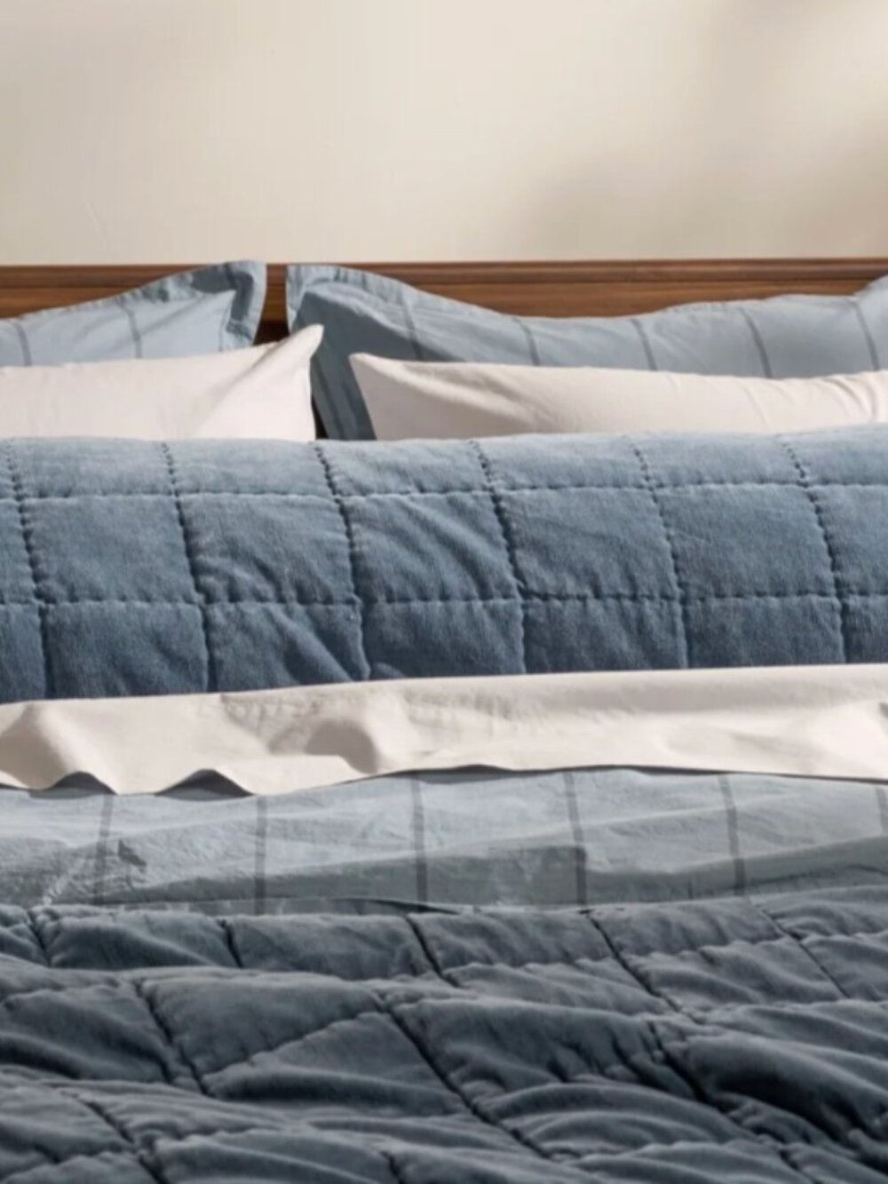 NWOT Parachute Hand Stitched Velvet Body Pillow Cover